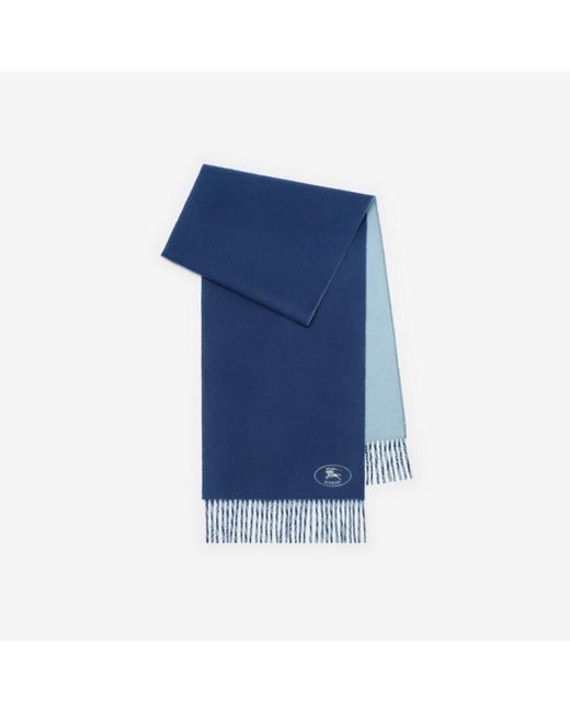 Burberry Blue Knight Cashmere Scarf
