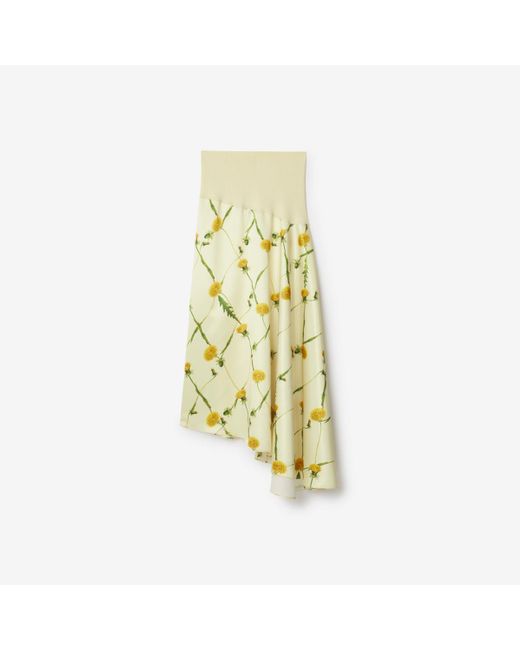 Burberry Metallic Dandelion Skirt