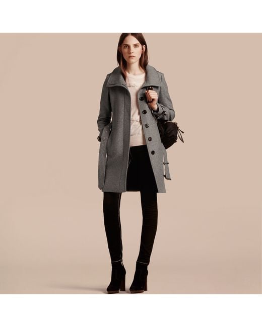 Ruffle Hem Trench Coat Tradingbasis Burberry Stanhill Ruffle Lace Trench Coat