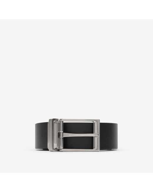 Burberry Black Reversible Leather Belt for men