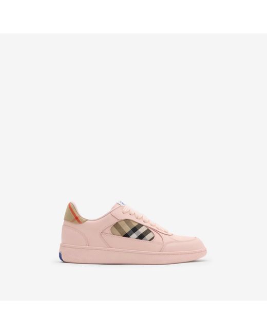 Burberry Pink Trainers