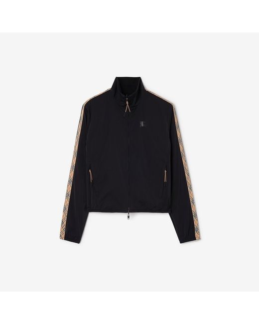 Burberry Black Reversible Stretch Nylon Jacket
