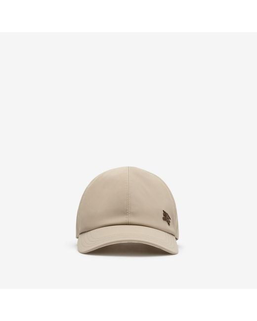 Burberry Natural Nylon Baseball Cap for men
