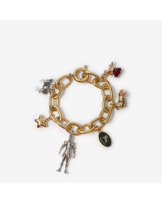 Burberry Metallic Charm Bracelet