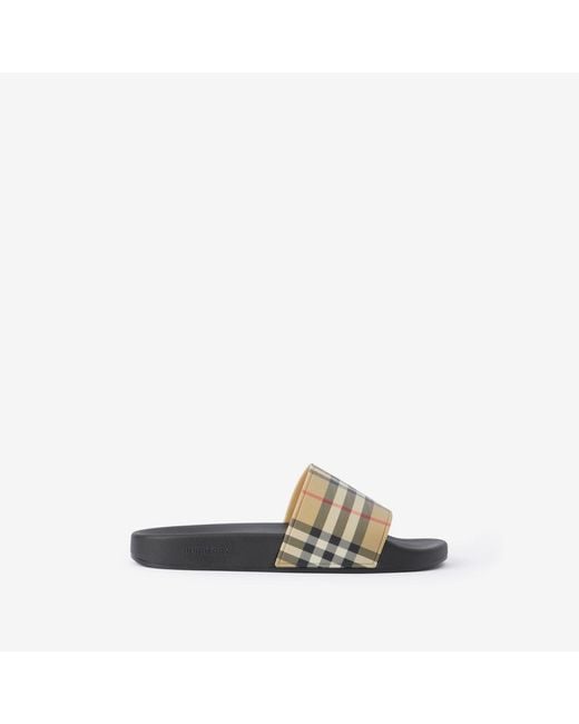 Burberry Multicolor Mini Check Sandals