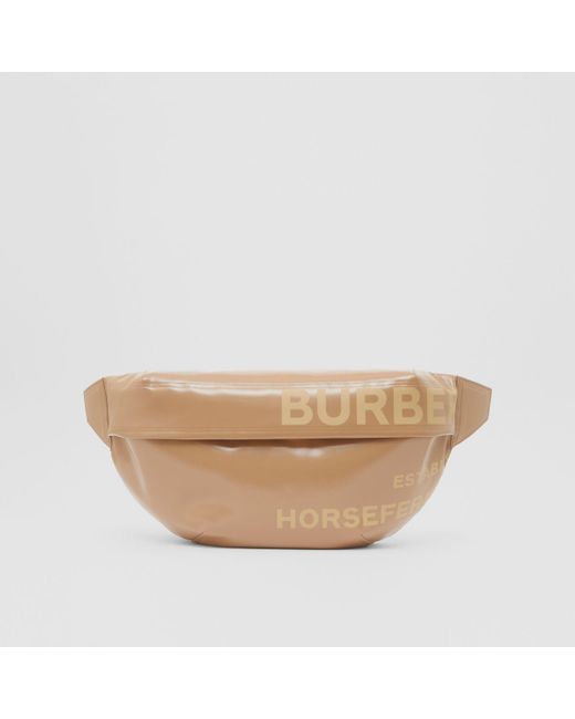 Burberry Natural Extra Large Horseferry Belt Bag for men