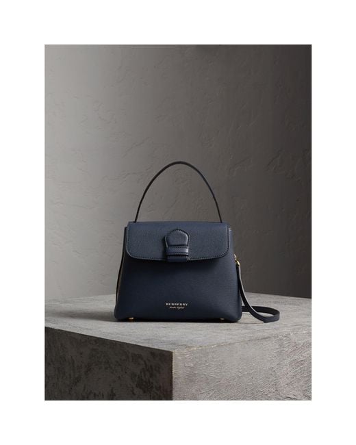 Burberry grainy leather and on sale house check tote bag