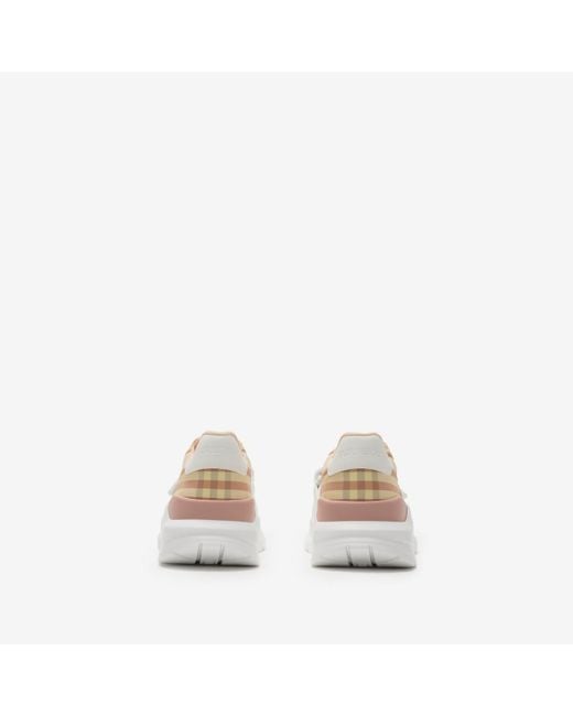 Burberry Natural Check Sneakers