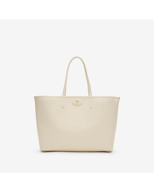 Burberry Natural Medium Reversible Bloomsbury Tote