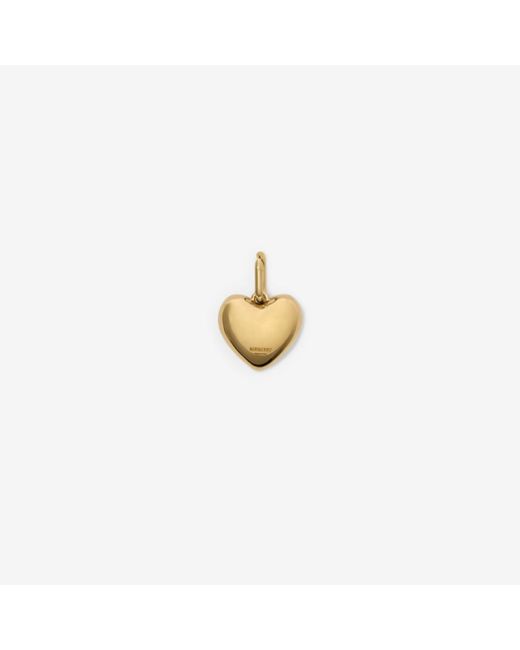 Burberry Metallic Heart Charm