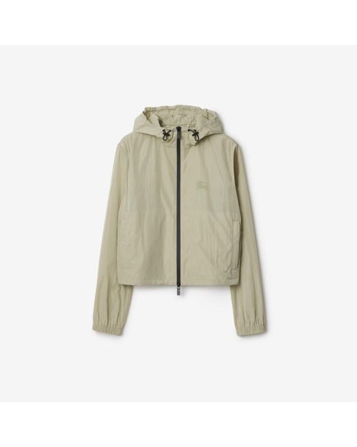 Burberry Natural Ekd Badge Nylon Jacket