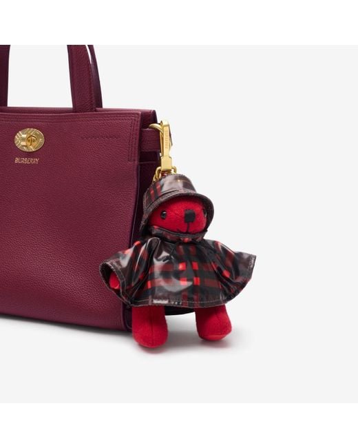 Burberry Red Thomas Bear Charm