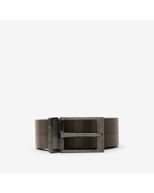 Burberry Multicolor Reversible Check Belt for men
