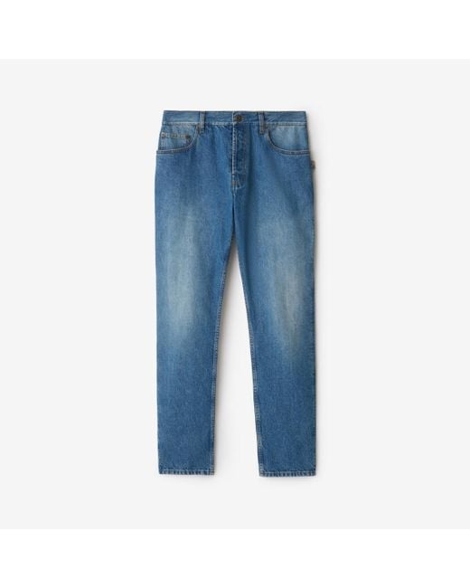 Burberry Blue Slim Jeans for men