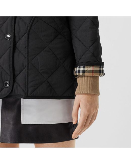 burberry cotswold thermoregulated quilted barn jacket