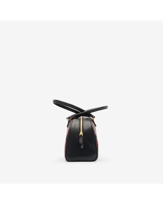 Burberry Brown Medium Highlands Bowling Bag​