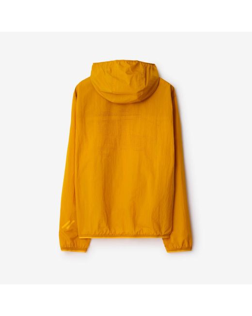 Burberry Yellow Ekd Nylon Jacket