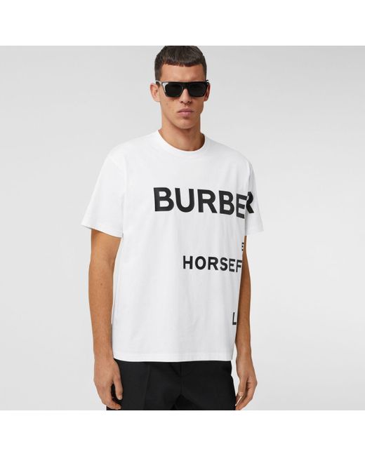 burberry t shirt lyst