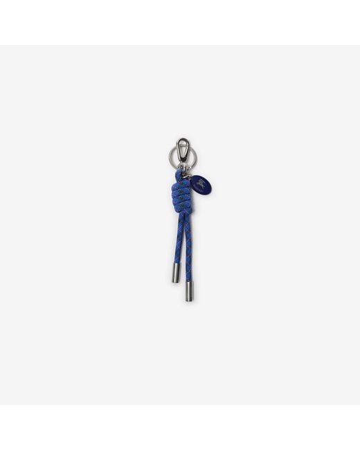 Check Charm Burberry pour homme en coloris Blue