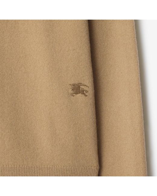 Burberry Natural Cashmere Blend Cardigan
