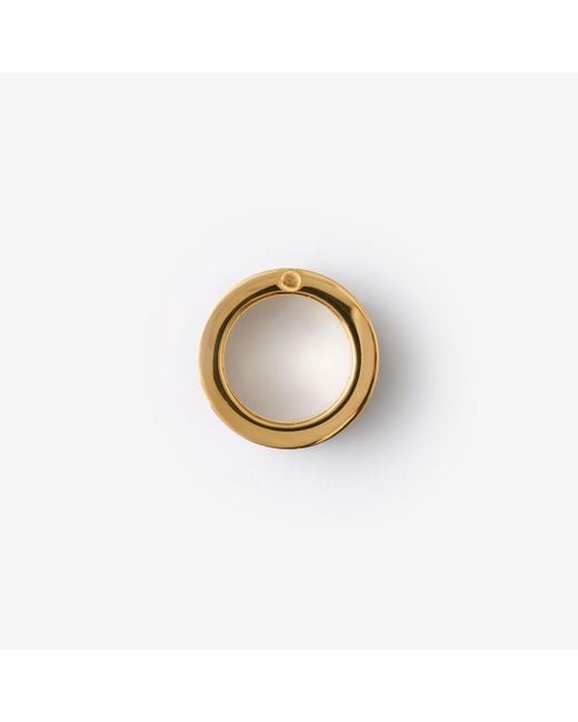 Burberry Metallic Rose Monogram Ring