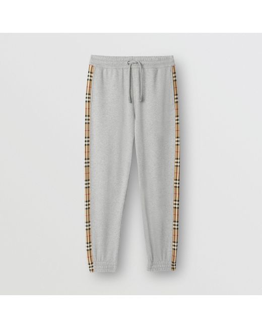 Burberry grey cheap joggers