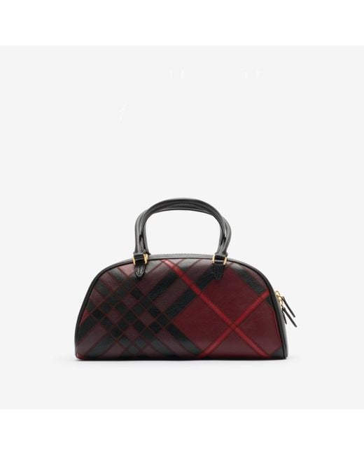 Burberry Brown Medium Highlands Bowling Bag​