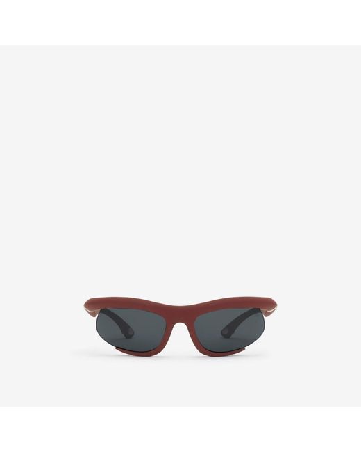 Burberry Red Active Sport Sunglasses