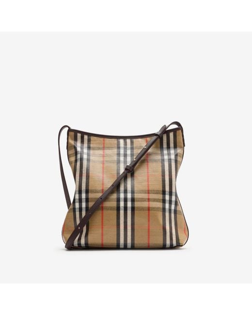 Burberry Brown Small Highlands Shoulder Bag