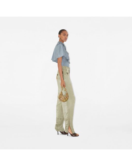 Burberry Metallic Chainmail Bag
