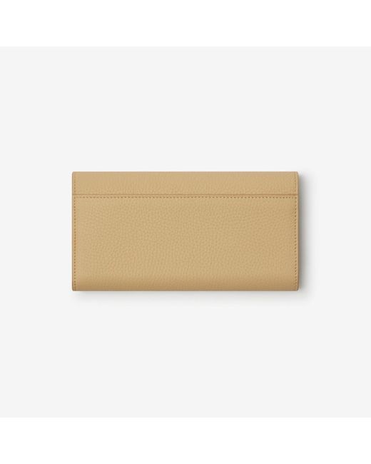 Burberry Natural B Shield Continental Wallet