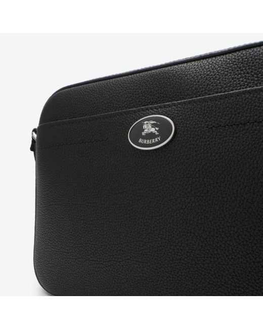 Burberry Black Cotswolds Crossbody Bag for men
