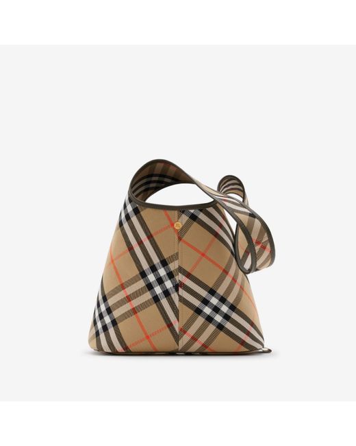 Burberry Multicolor Small Check Shoulder Bag