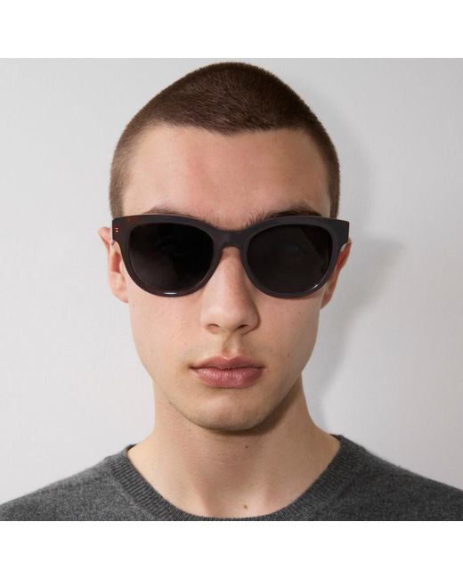 Burberry Black Round Sunglasses