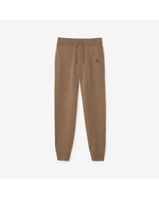 Burberry Natural Wool Blend Track Pants