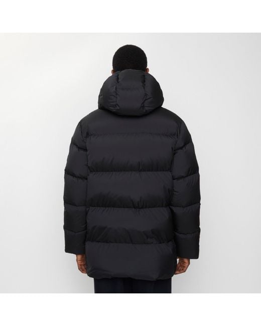 Hooded Puffer Jacket Burberry pour homme en coloris Black