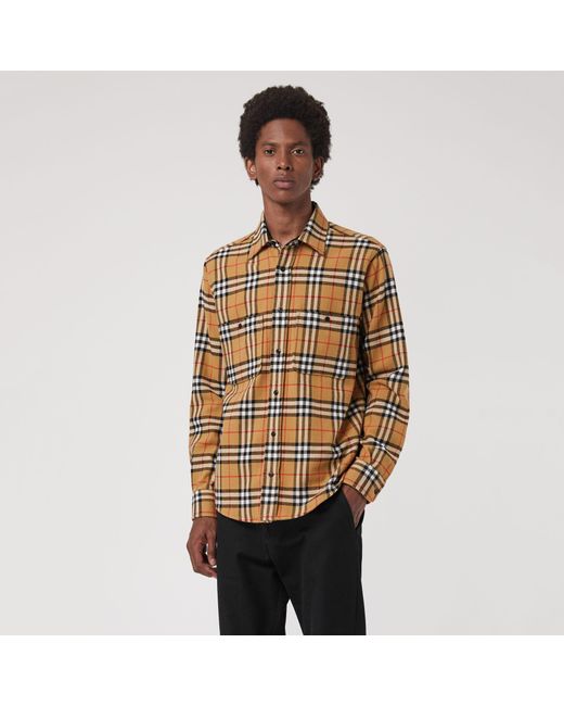 Burberry Vintage Check Cotton Flannel 