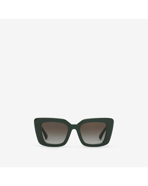 Burberry Black Ekd Cat-Eye Sunglasses