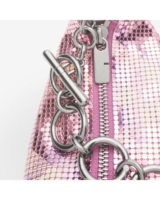 Burberry Pink Chainmail Bag