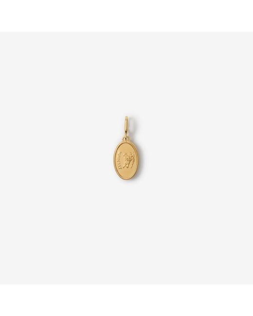 Burberry White Knight Stamp Charm