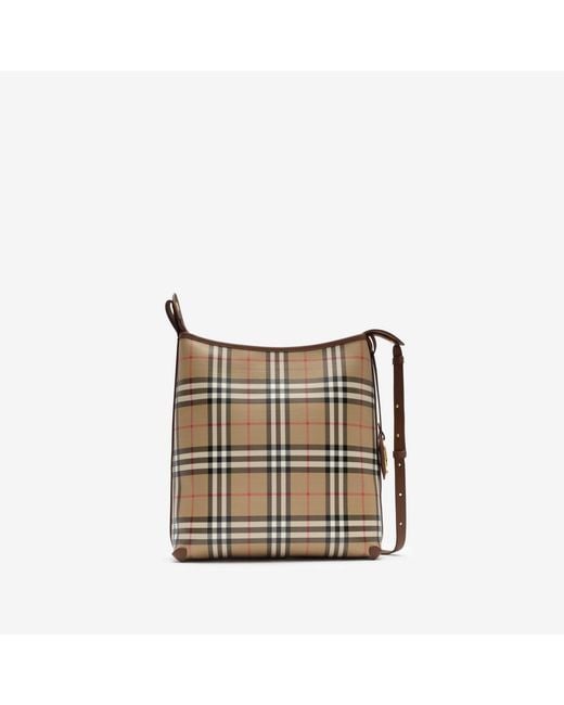 Burberry Multicolor Small Check Shoulder Bag