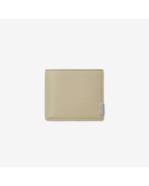 Burberry B Cut Bifold Wallet in Natural for Men Lyst UK