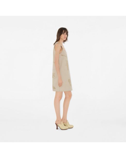 Burberry Natural Ekd Denim Dress