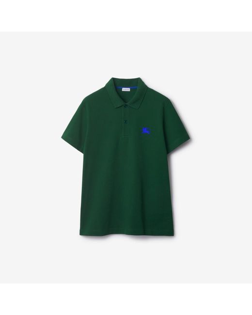 Burberry Baumwoll-Poloshirt in Green für Herren