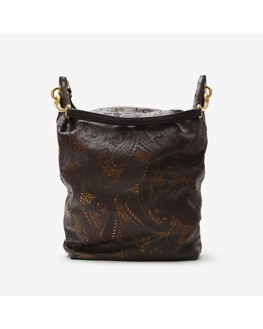 Burberry Black Large Bridle Tote