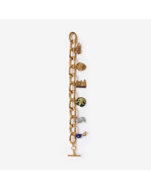 Burberry Metallic Charm Bracelet