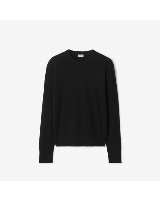 Burberry Black Wool Sweater for men