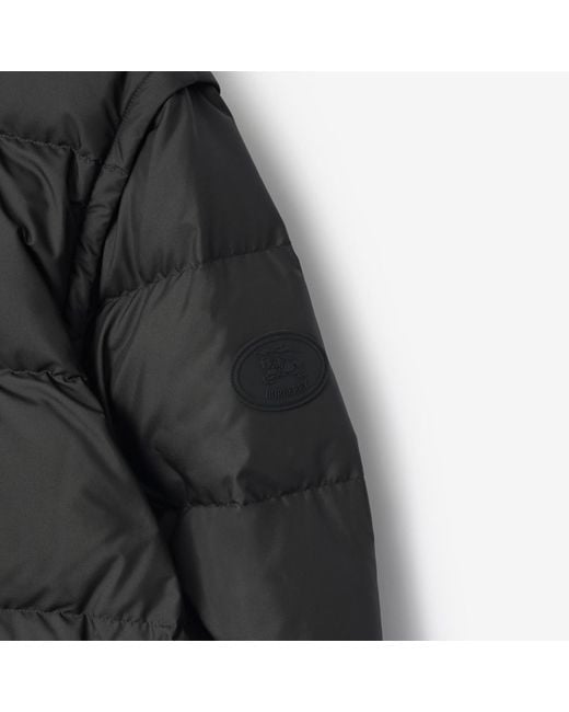 Burberry Black Detachable Sleeve Puffer Jacket for men
