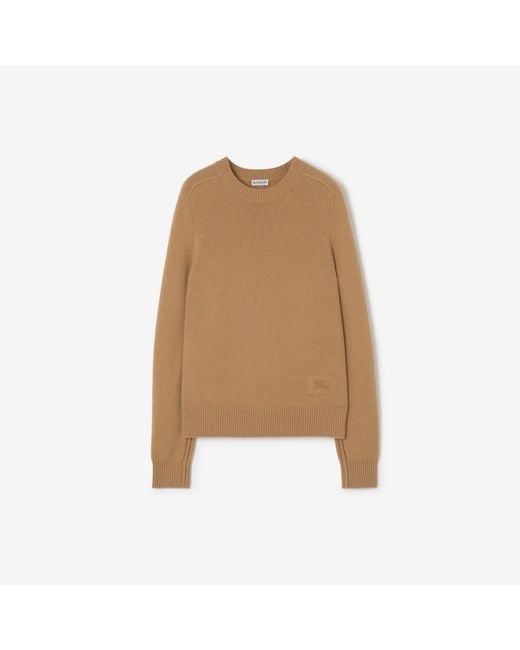 Burberry Natural Cashmere Sweater