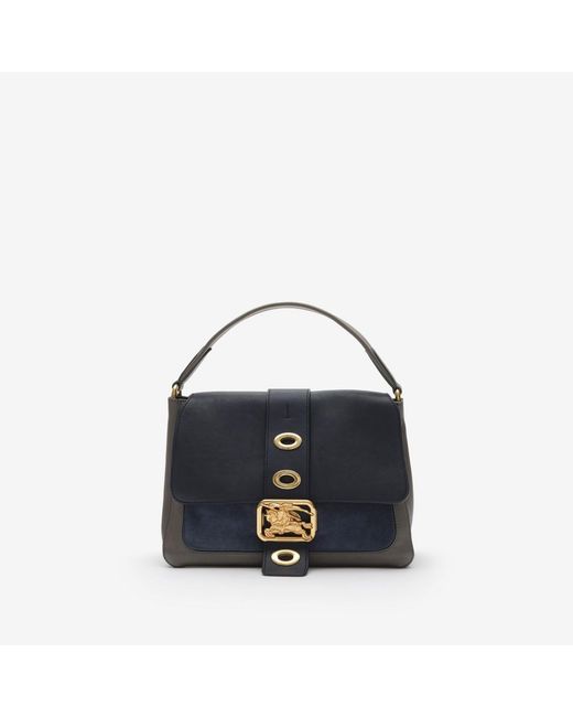 Burberry Blue Small Rider Bag